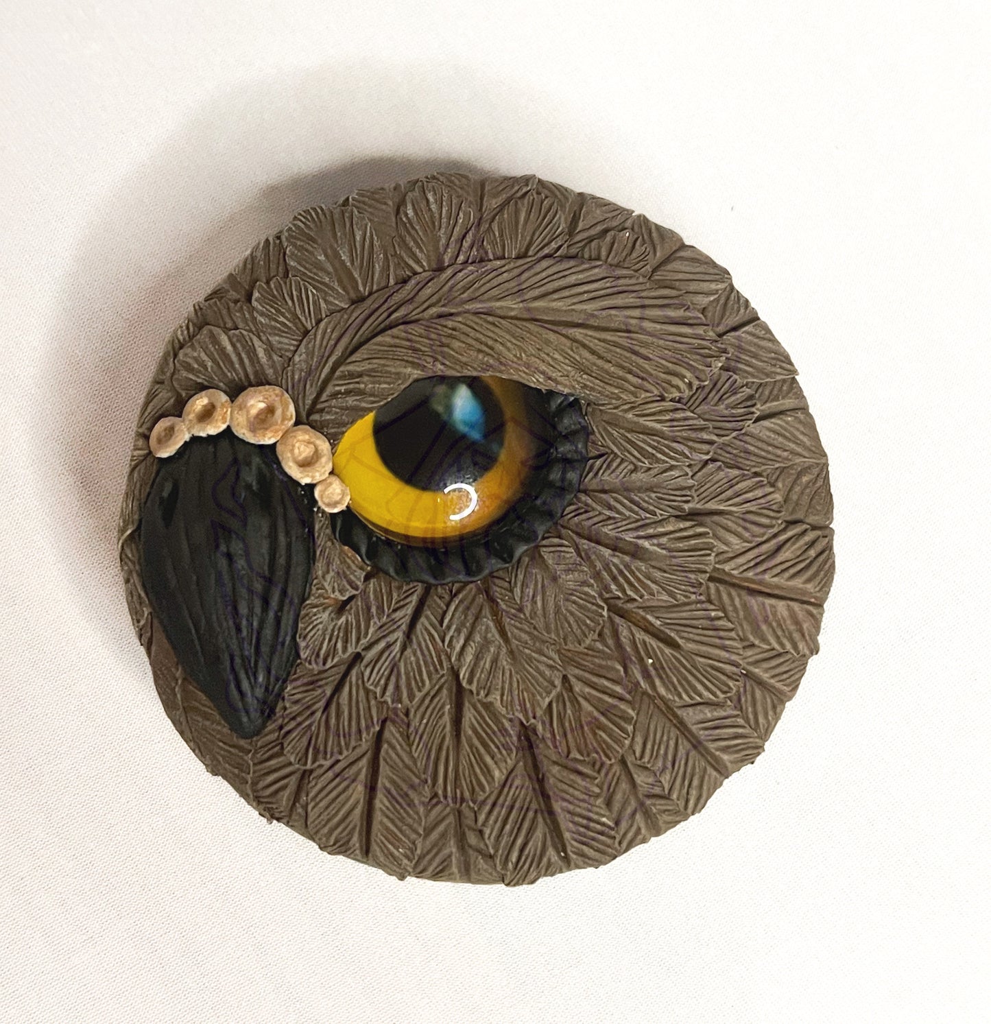 Small Brown Owl Tin