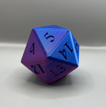 Color-shift D20 Dice Vault