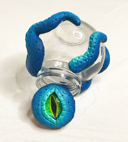 Blue Octopus Bottle