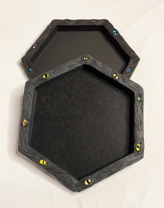 Monster Eyes Dice Tray
